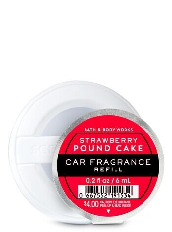 Strawberry Pound Cake Car Scent Refill