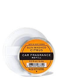 Sunwashed Citrus Car Scent Refill