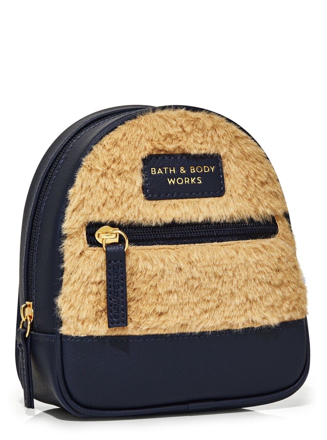 Faux Fur Cosmetic Bag