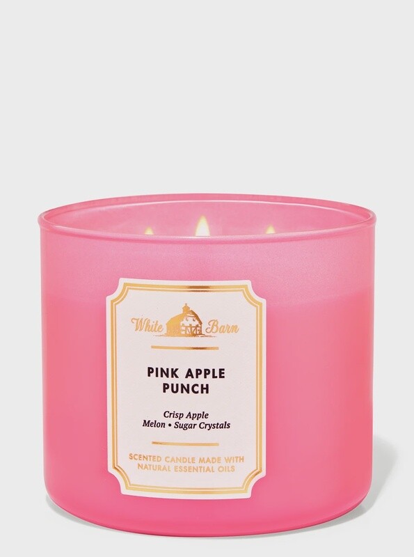 Pink Apple Punch Candle