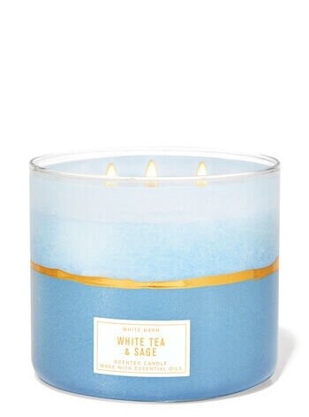 White Tea &amp; Sage Candle