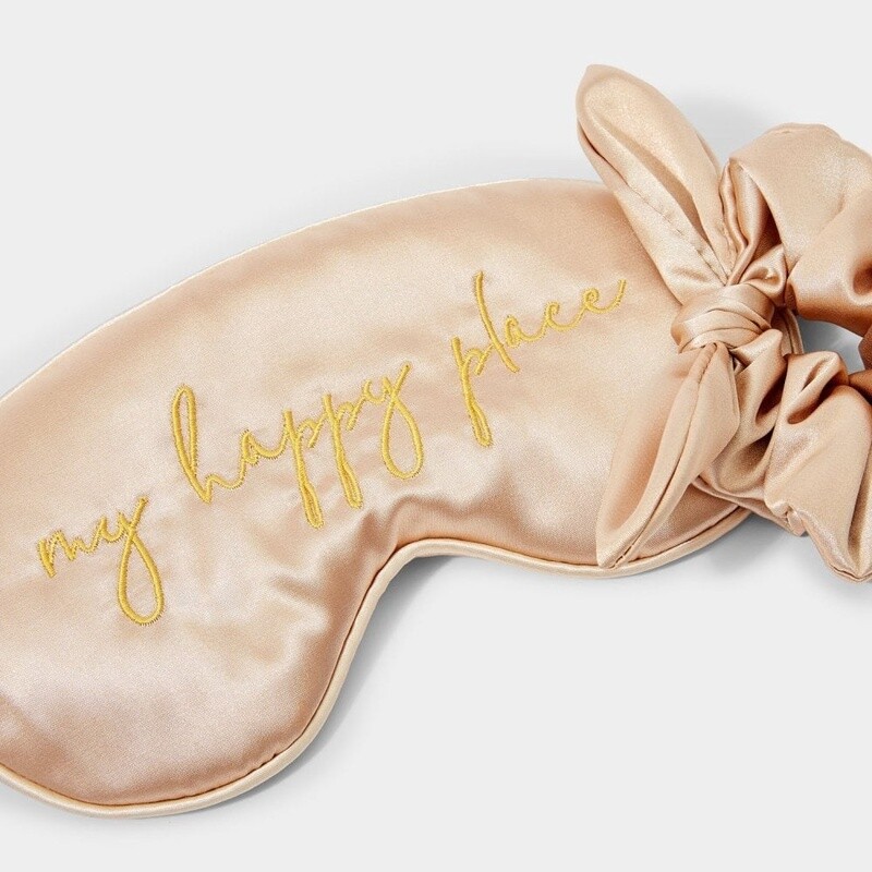 Luxury Eye Mask And Scrunchie Set