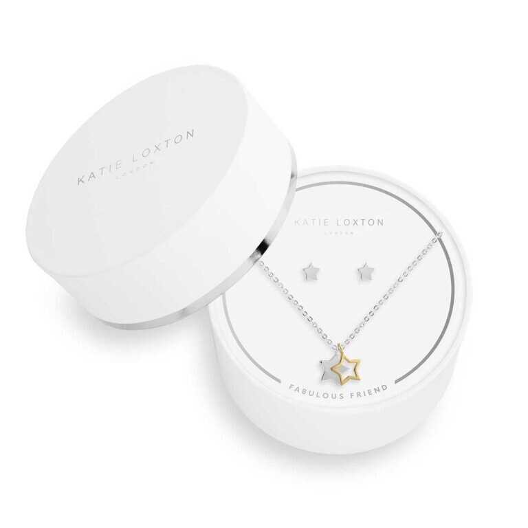 Sentiment Set Fabulous Friend Earring And Necklace
