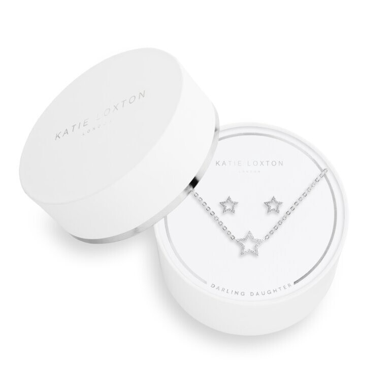 Sentiment Set Darling Daughter Earring &amp; Necklace