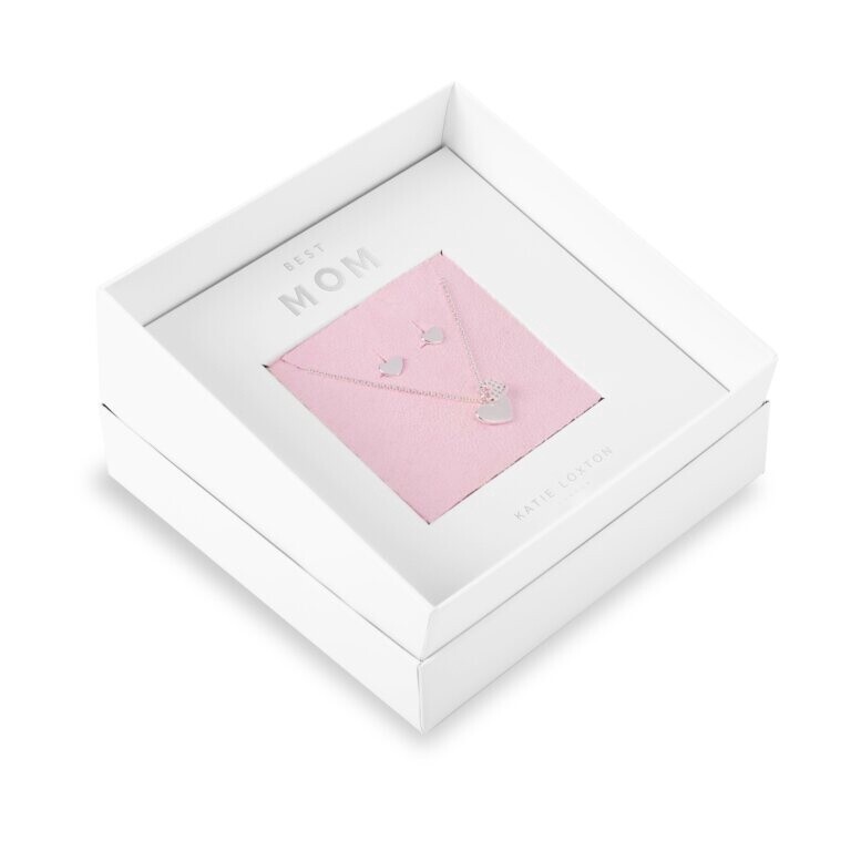 Sentiment Set Best Mom Earring &amp; Necklace