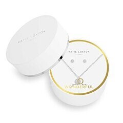 Sentiment Set You Are Wonderful Earring &amp; Necklace