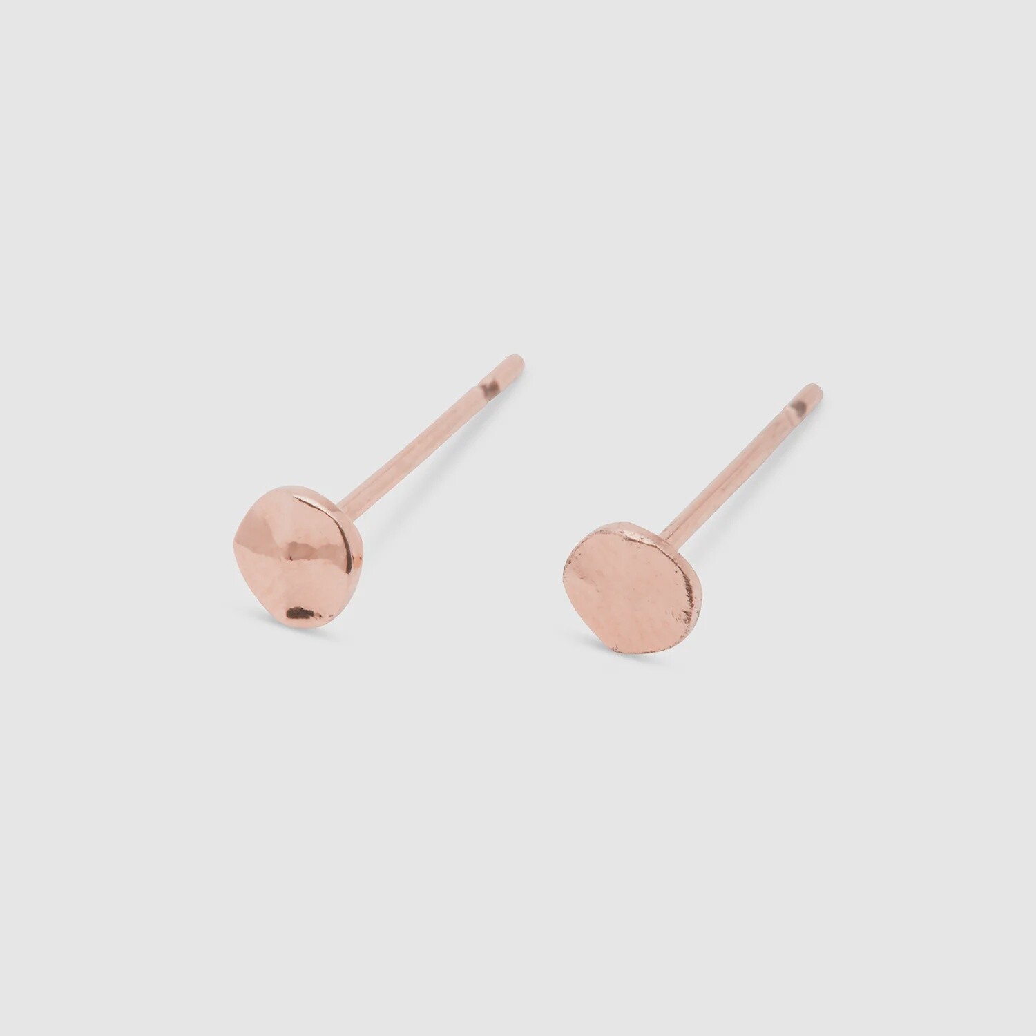 Chloe Mini Studs - Rose Gold Earrings
