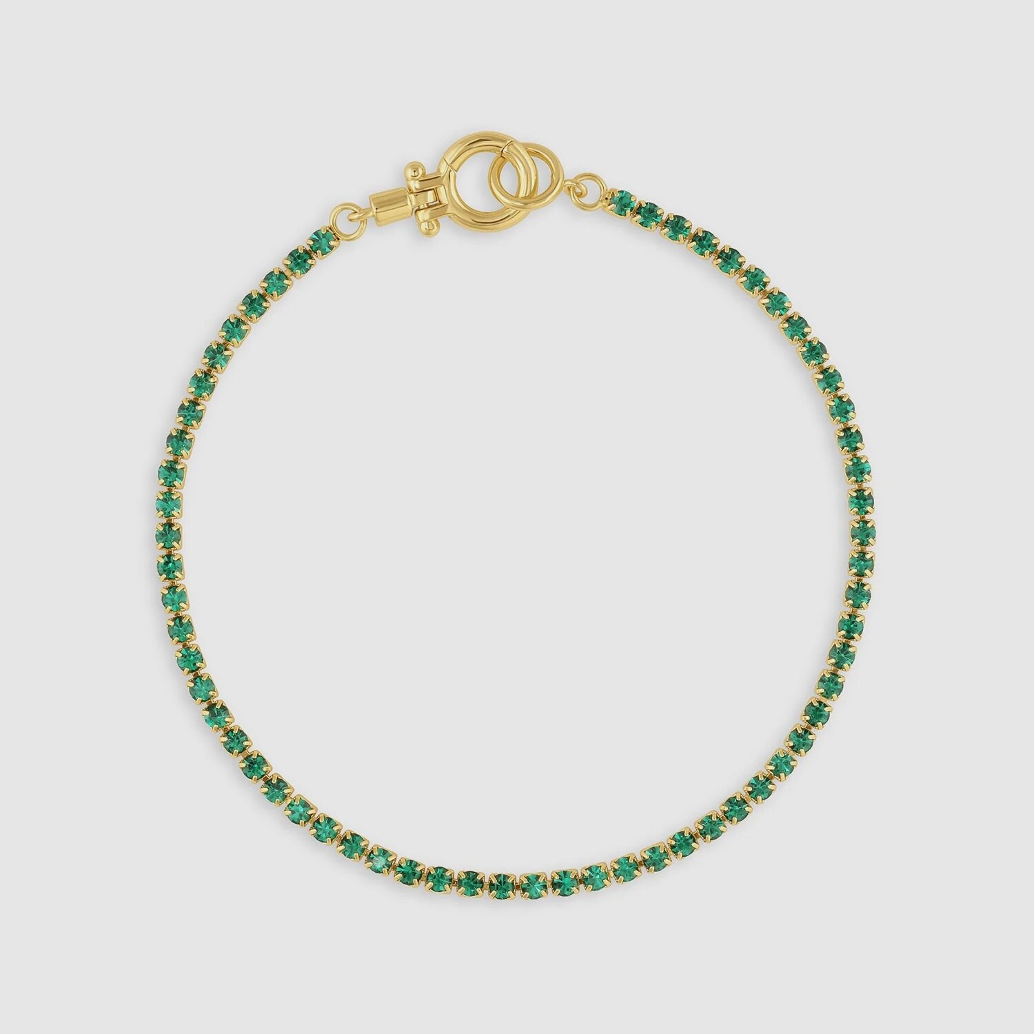 Lexi Bracelet (Emerald) - Emerald Crystal