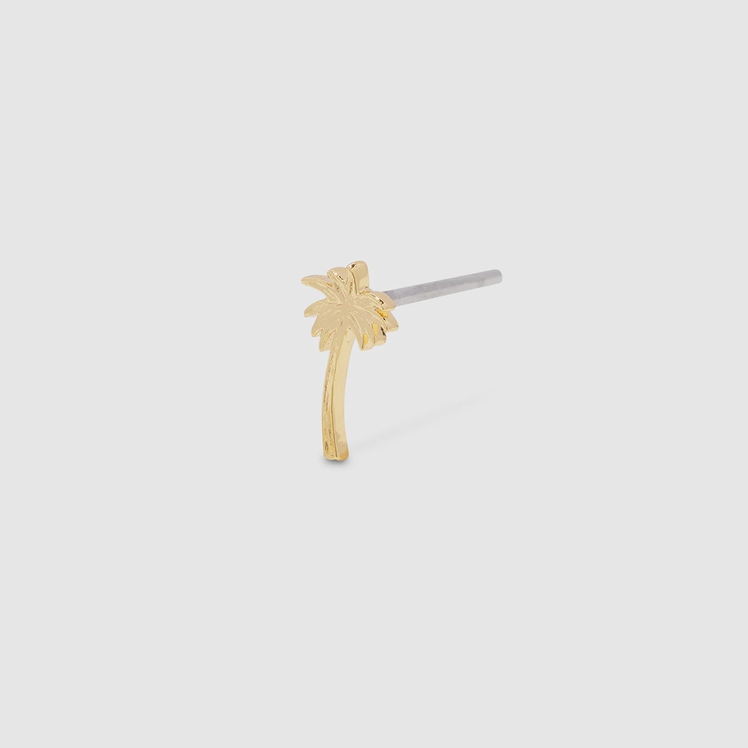 Palm Charm Stud - Gold / Palm Earrings
