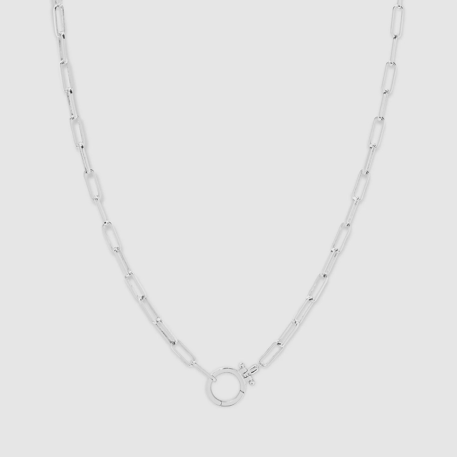 Parker Necklace (Silver) - Silver