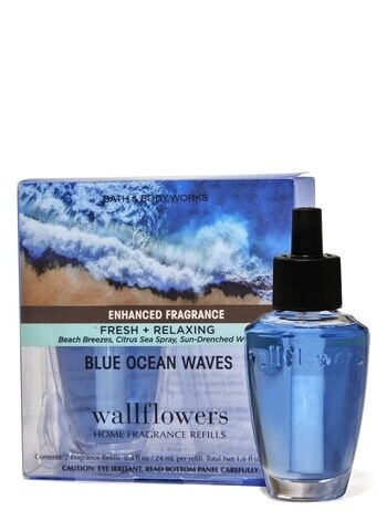 Wallflower double refill Blue Ocean Waves