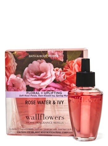 Wallflower double refill rose water &amp; ivy