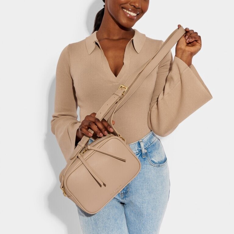 Isla Crossbody Bag, Color: Light Taupe
