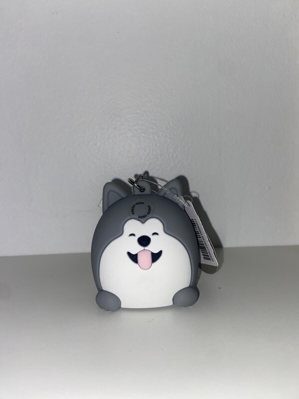 Fancy Sanitizer Holder Light-Up Husky