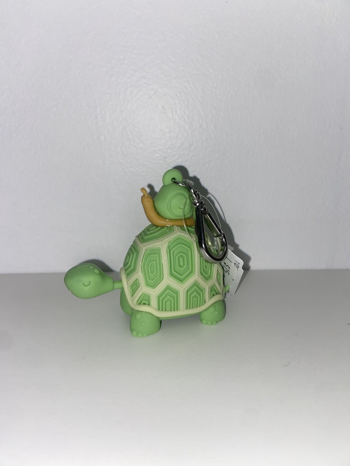 Fancy Sanitizer Holder Bobblehead turtle