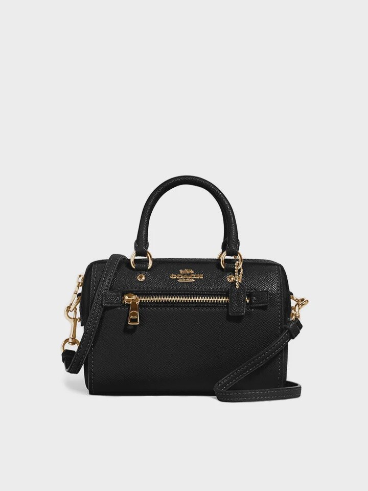 Mini Rowan Crossbody, Color: Black