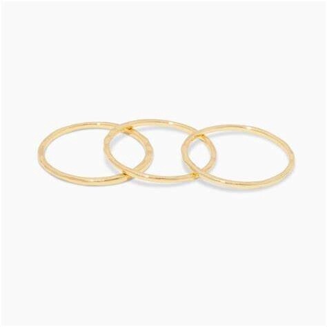 G ring set - gold (8)