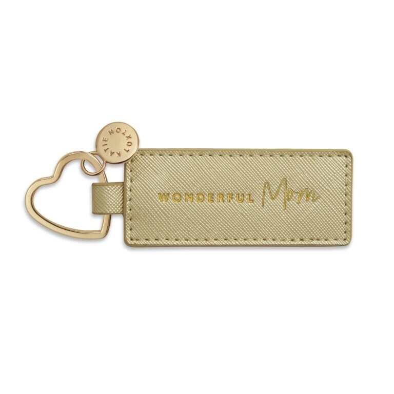 SENTIMENT HEART KEYRING WONDERFUL MOM