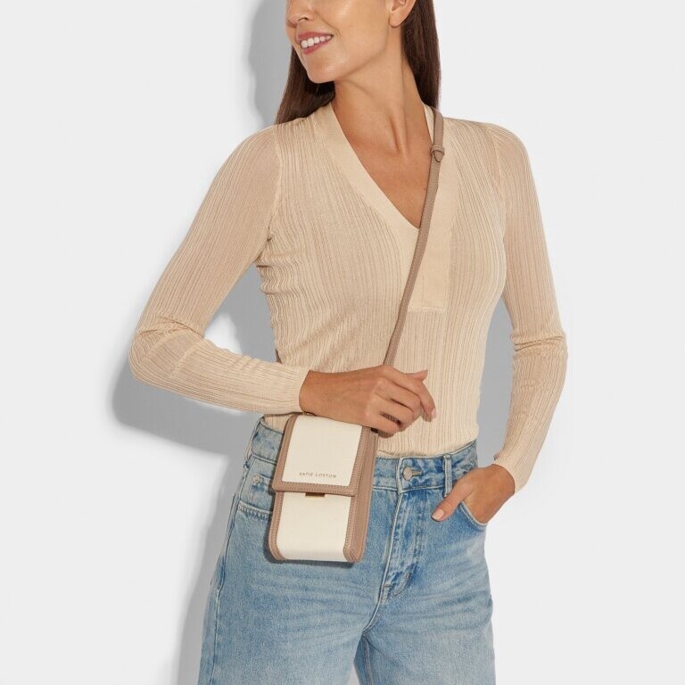 AMALFI CANVAS CELL BAG