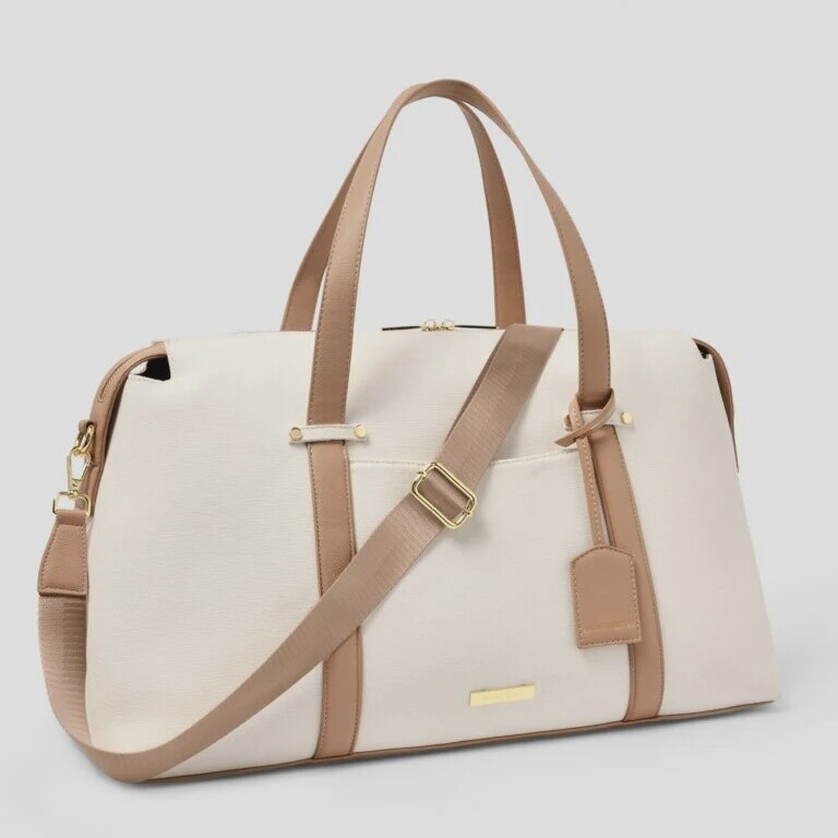 AMALFI CANVAS WEEKEND BAG