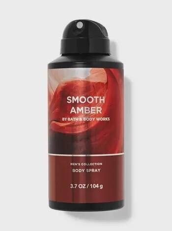 Smooth Amber Mens Body Spray