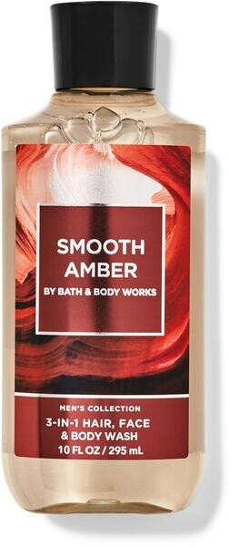 Smooth Amber Mens Body Wash