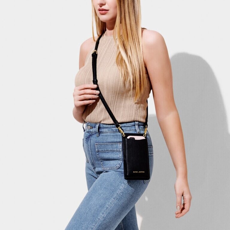 BEA CELL BAG, Color: Black
