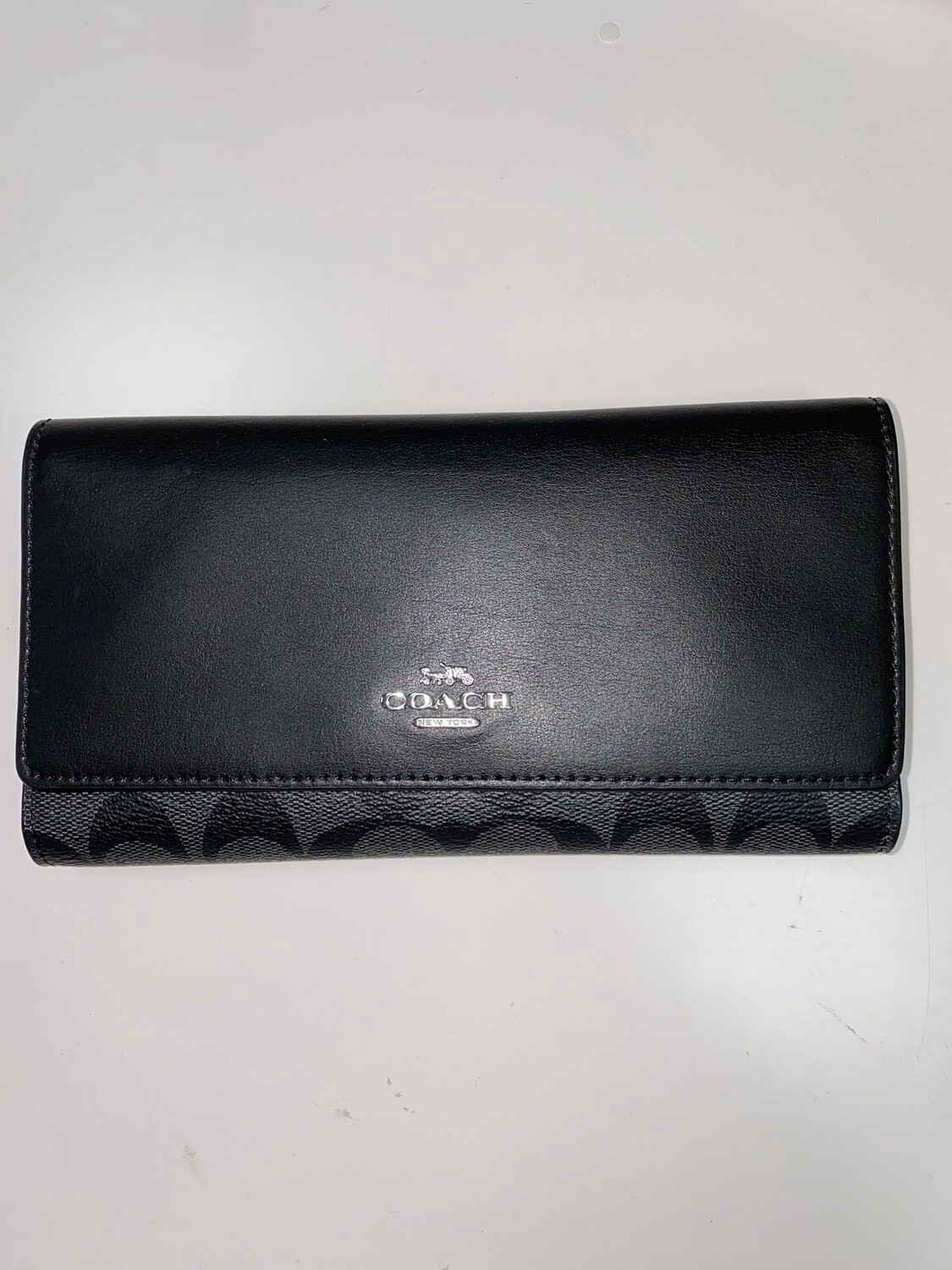 Trifold Wallet, Color: Black Sig