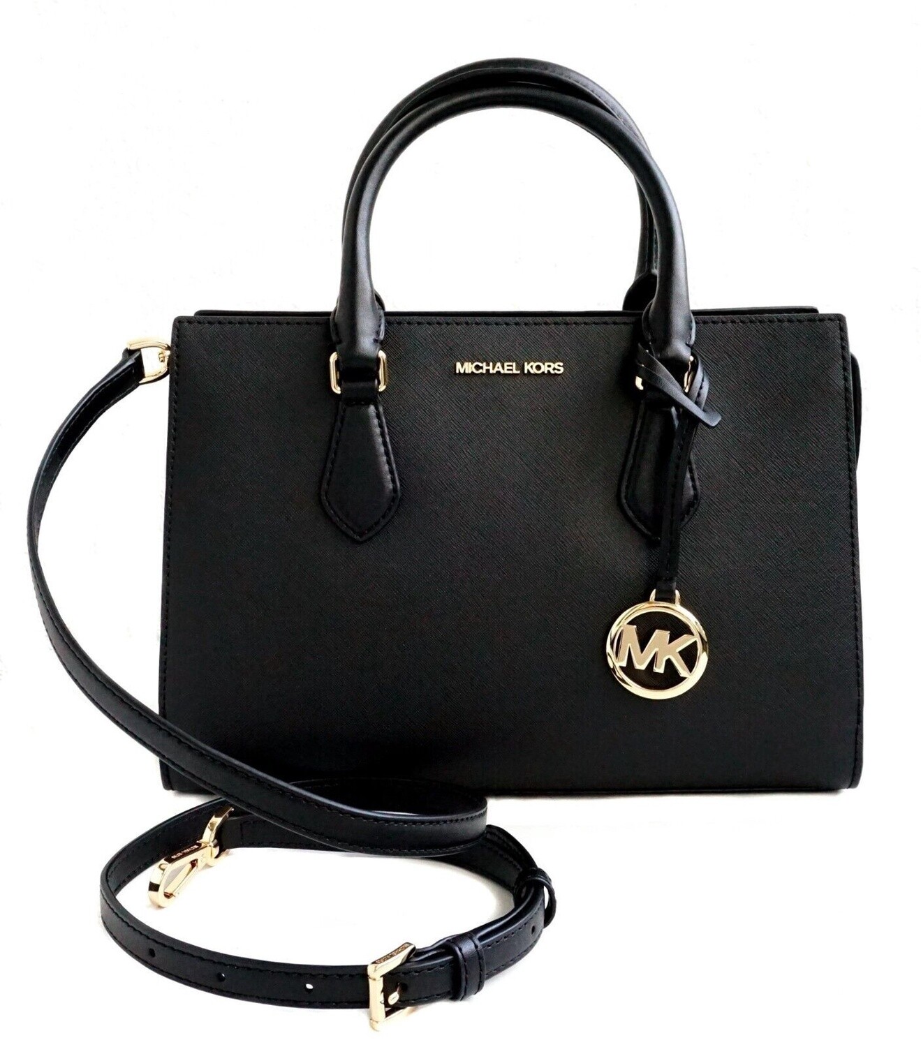 Sheila Large Satchel, Color: Black