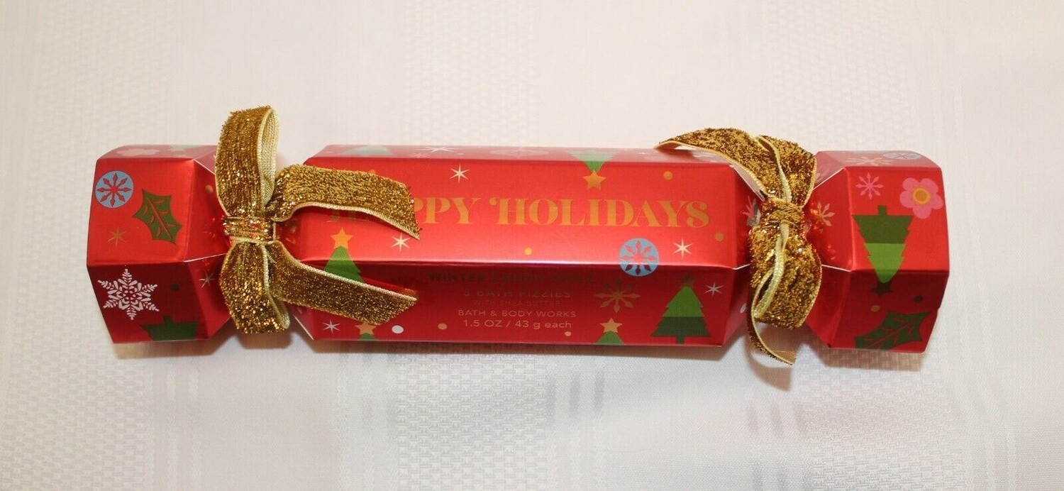 Mini Set of 3 Bath Fizzy, Scent: Winter Candy Apple