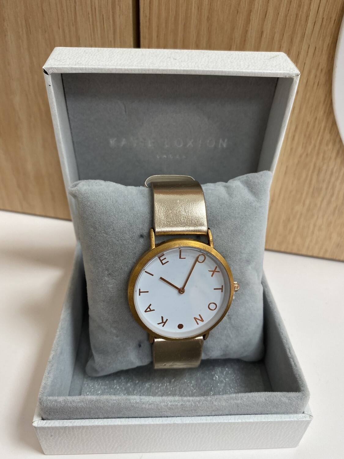 KATIE LOXTON WATCHES, Color: Rose Gold Leather Strap