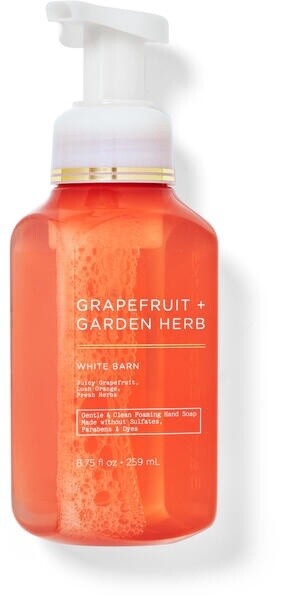 Grapefruit &amp; Garden Herb Foaming Hand Soap