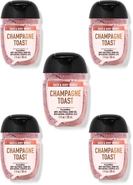 Mini Hand Sanitizer champagne toast