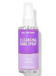 Anti-Bacterial Hand Spray Sanitizer french lavender