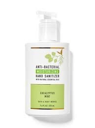 Full Size Hand Sanitizers eucalyptus mint