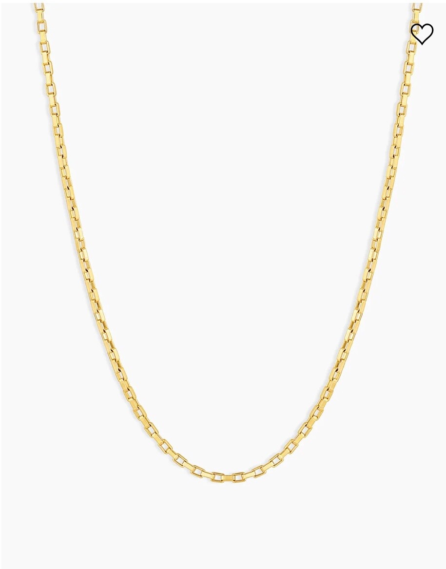 Bedford Chain Necklace - Gold