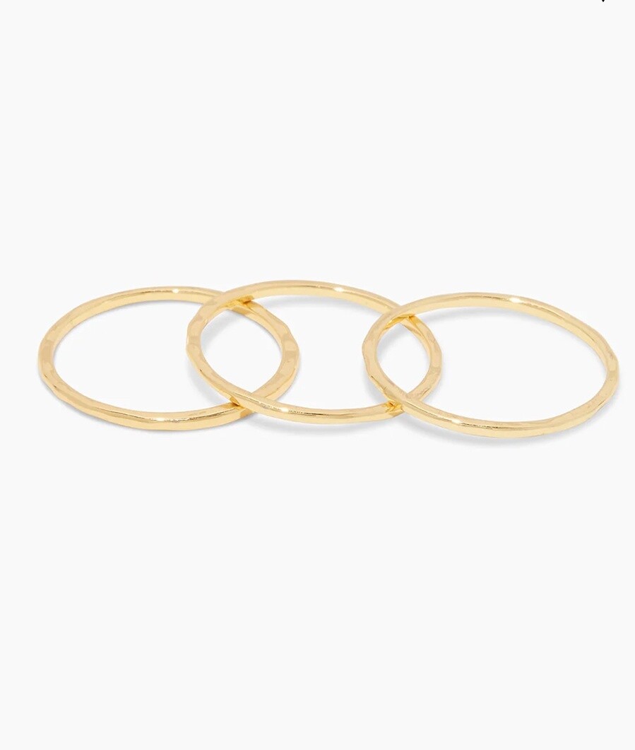 G Ring Set - Gold