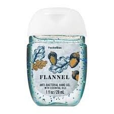 Mini Hand Sanitizer flannel