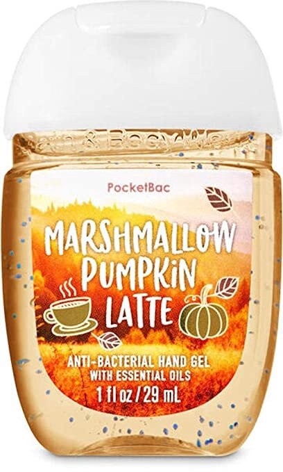 Mini Hand Sanitizer marshmellow pumpkin latte