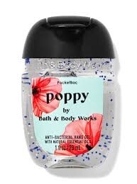 Mini Hand Sanitizer poppy