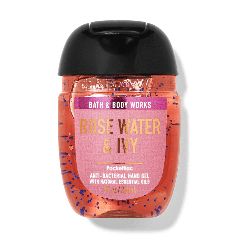 Mini Hand Sanitizer rose water &amp; ivy