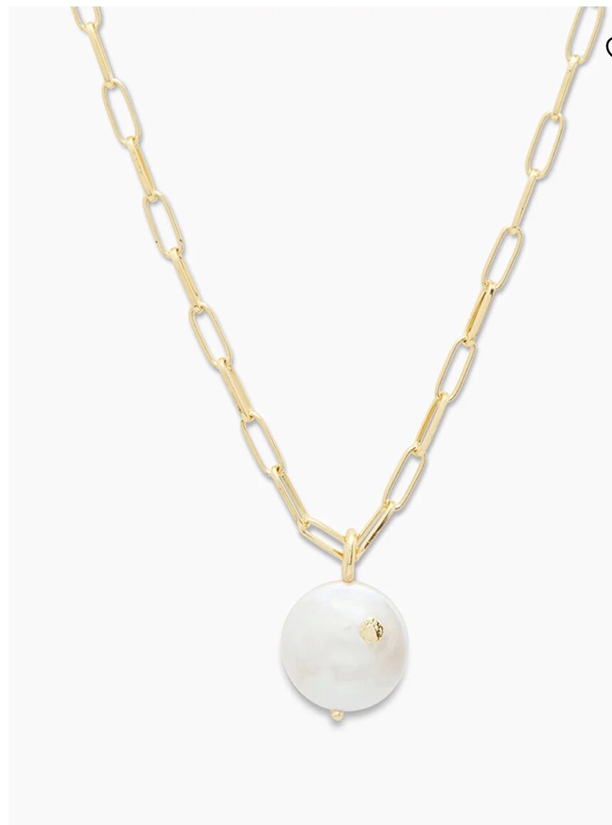 Reese Pearl Necklace - Gold / Pearl