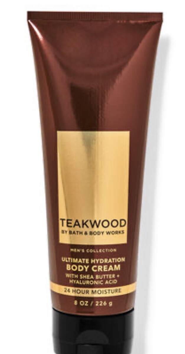 Teakwood Mens Body Cream