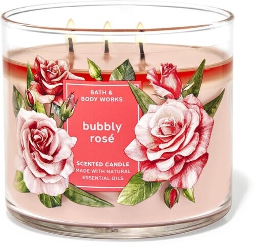 Bubbly Rose Candle
