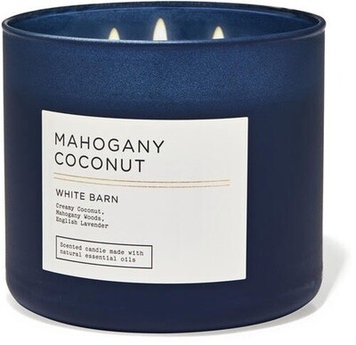 Mahogany Coconut Candle
