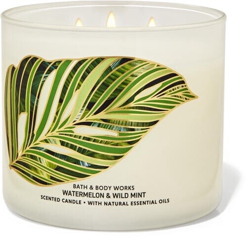 Watermelon &amp; Wild Mint Candle