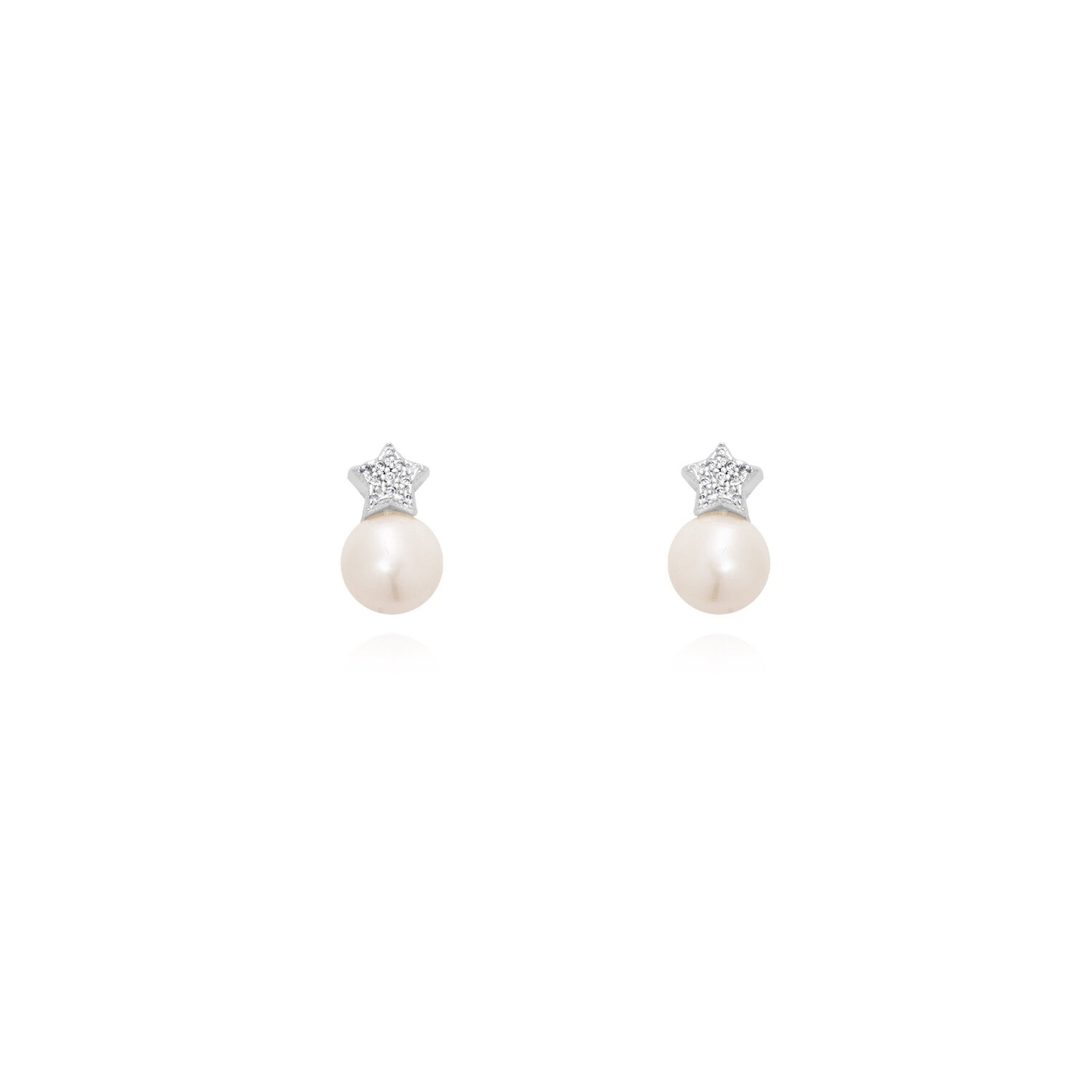Perla Pave Pearl Earrings