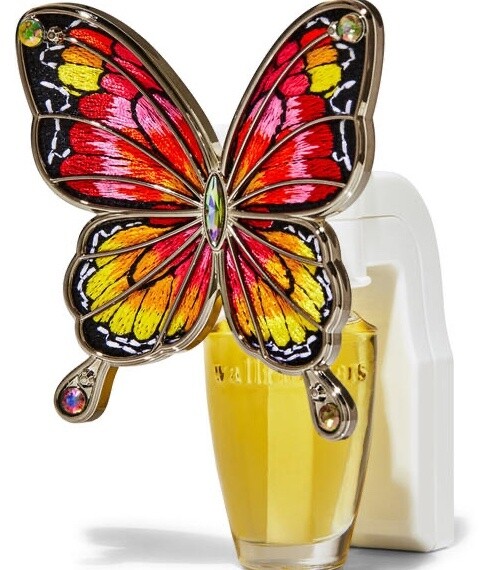 Wallflower Plug Fancy Embroidered Butterfly