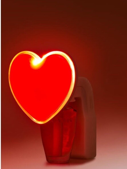 Wallflower Plug Fancy Neon Heart Nighlight