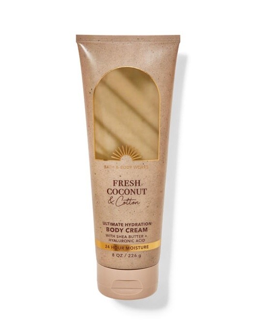 Fresh Coconut &amp; Cotton Body Cream